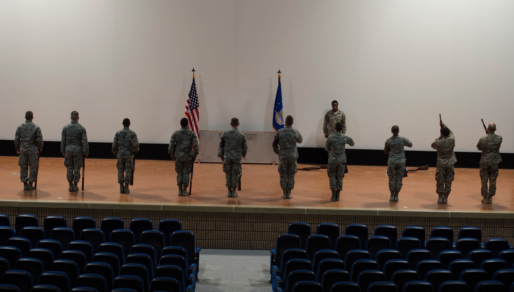 Al Udeid Air Base Honor Guard keeps tradition going