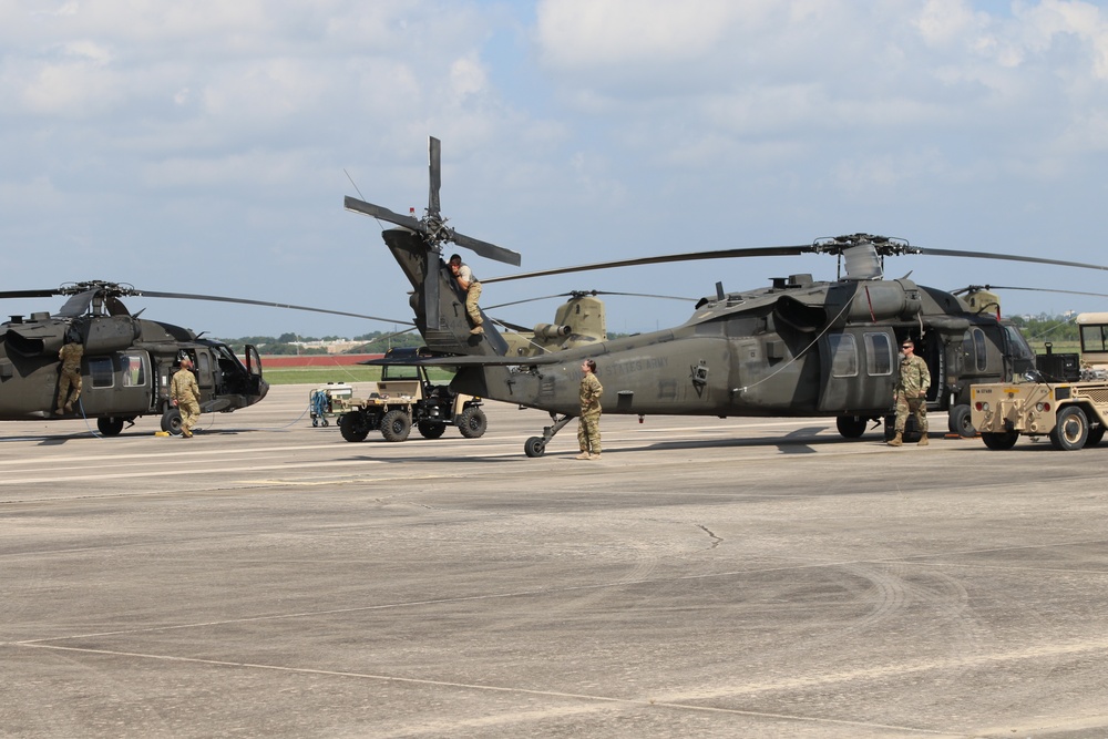 Task Force Iron Eagles brings aviation to Hurricane Harvey relief efforts