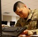 35th ADA BDE Soldier inspects equipment
