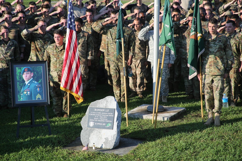 Staff Sgt. Jeremie Border Memorial