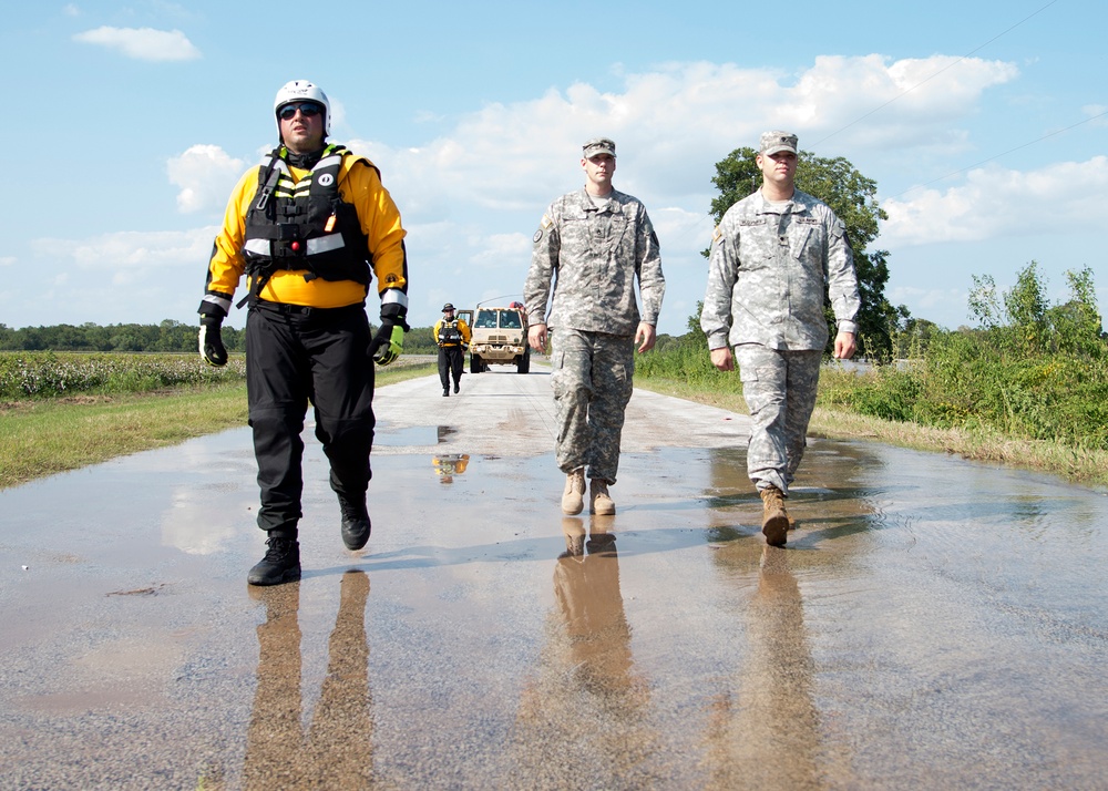 ARNG perform rescue operations