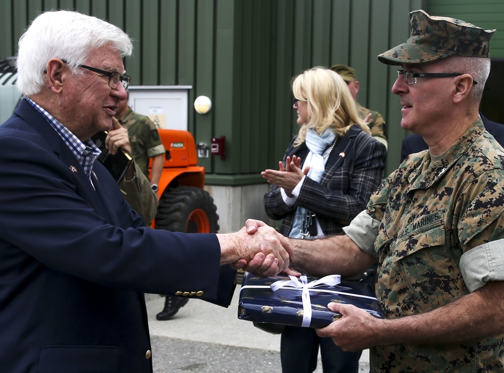U.S. Congressional Delegation visit Marine Rotational Force Europe 17.2