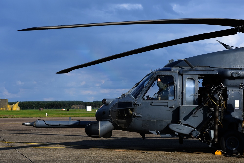 Reenlistment over Lakenheath