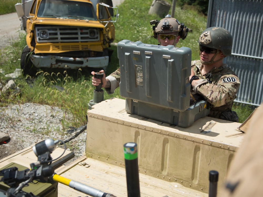 U.S. Army Explosive Ordnance Disposal Technicians Compete in the 52nd Ordnance Group's Best EOD Competition