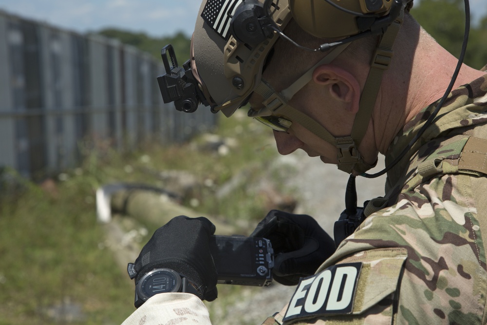 U.S. Army Explosive Ordnance Disposal Technicians Compete in the 52nd Ordnance Group's Best EOD Competition