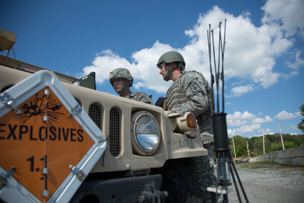 U.S. Army Explosive Ordnance Disposal Technicians Compete in the 52nd Ordnance Group's Best EOD Competition