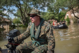 4th Reconnaissance Marines support rescue efforts in wake of Hurricane Harvey