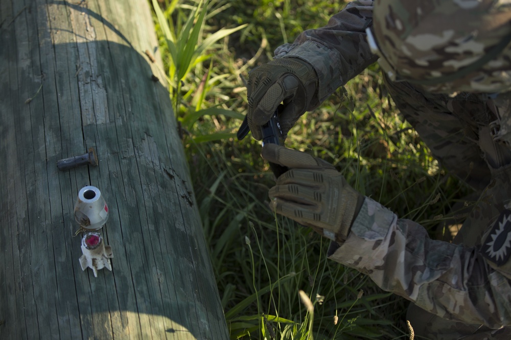 U.S. Army Explosive Ordnance Disposal Technicians Compete in the 52nd Ordnance Group's Best EOD Competition