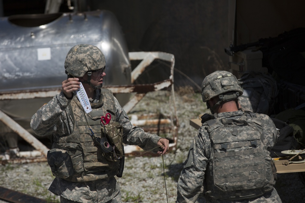 U.S. Army Explosive Ordnance Disposal Technicians Compete in the 52nd Ordnance Group's Best EOD Competition