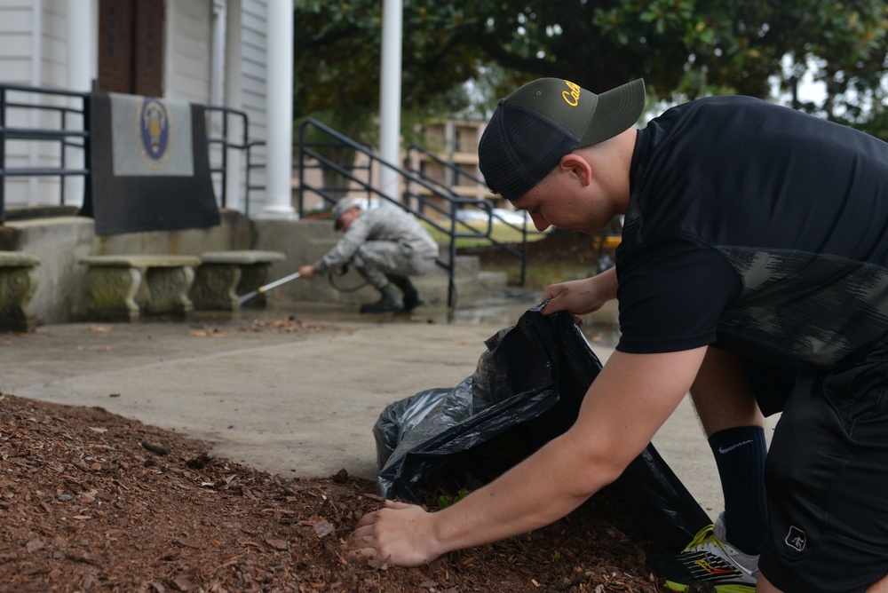 Volunteers invest in Shaw’s oldest building