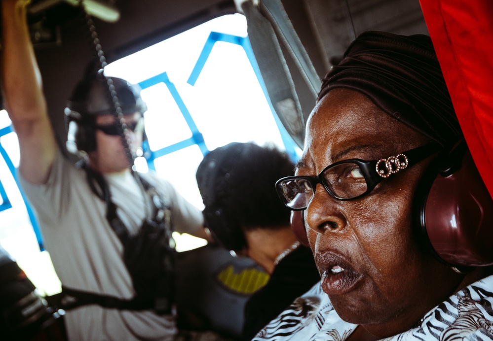 Air National Guard aides in the relief effort of Hurricane Harvey
