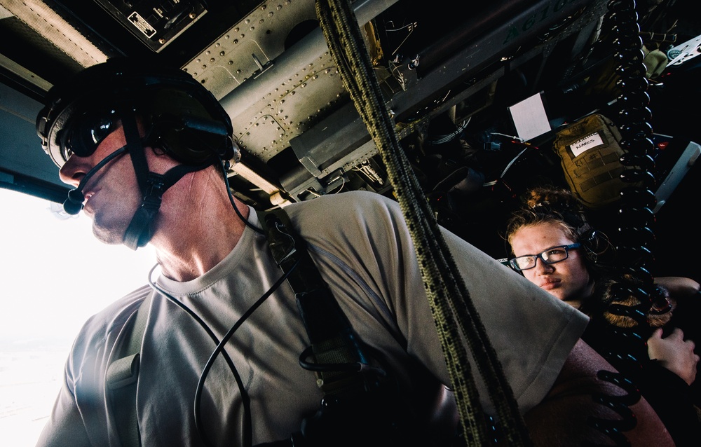 Air National Guard aides in the relief effort of Hurricane Harvey