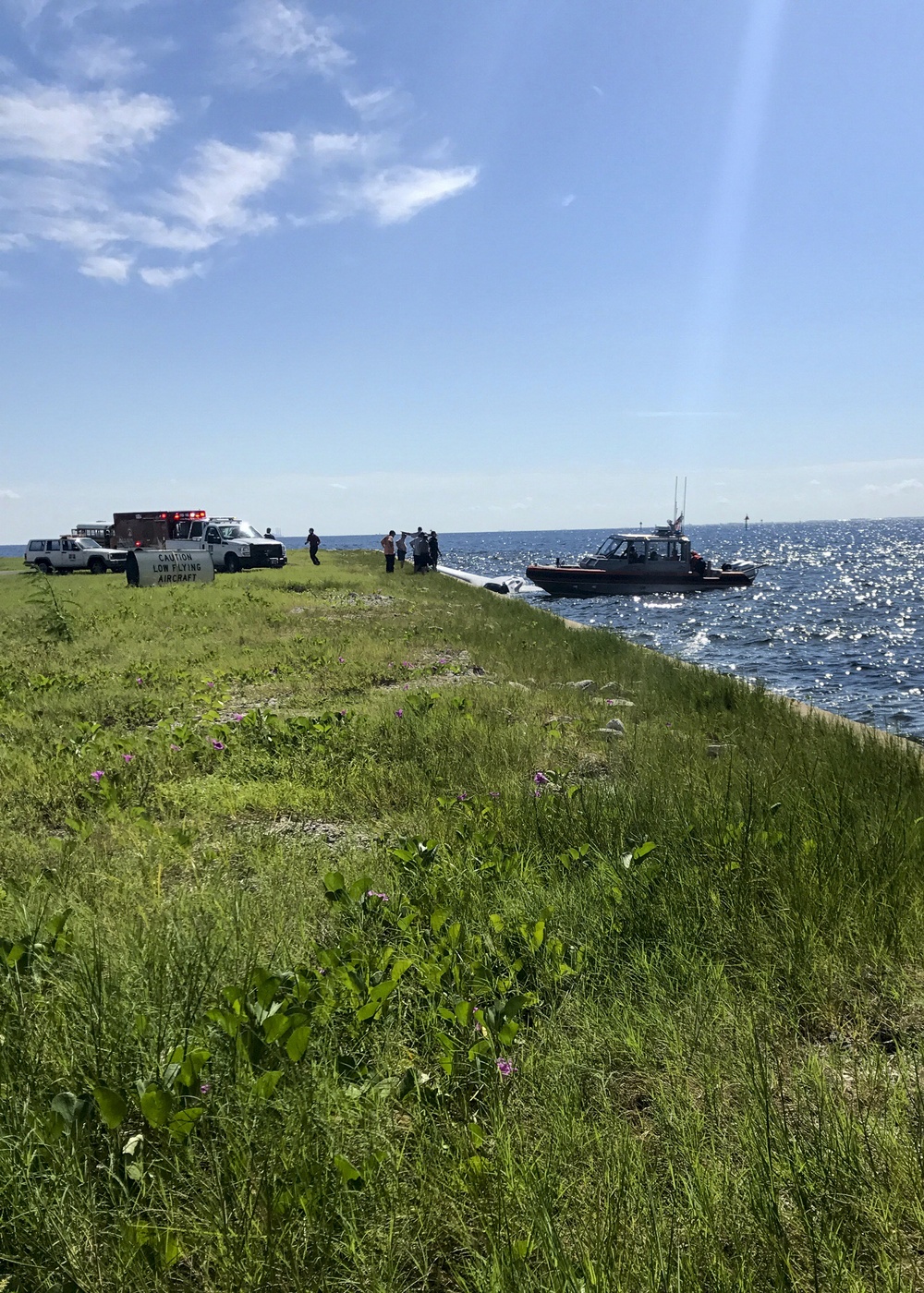 Coast Guard rescues 2 after plane crashes near St. Petersburg