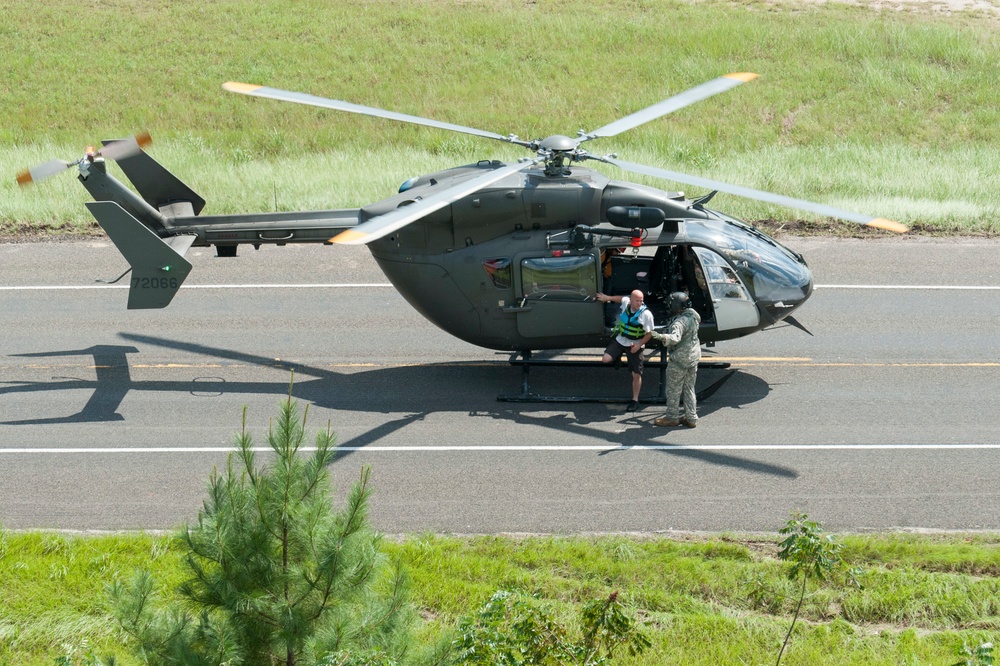 TXARNG Aviation units conduct search and rescue operations after Hurricane Harvey