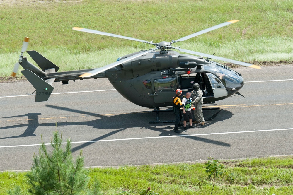 TXARNG Aviation units conduct search and rescue operations after Hurricane Harvey