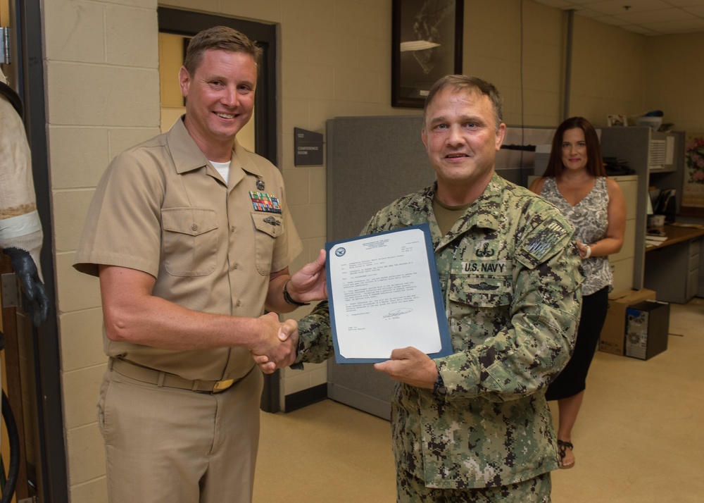 Askew Promoted to Master Chief
