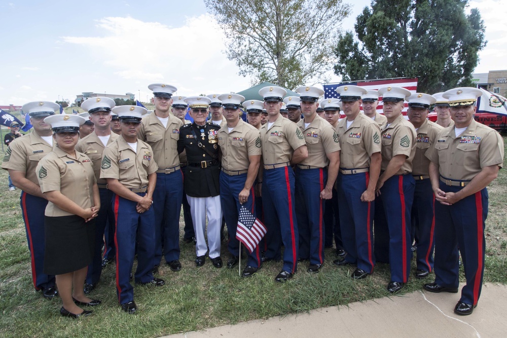 Golden Colorado Marine Corps Memorial turns 40