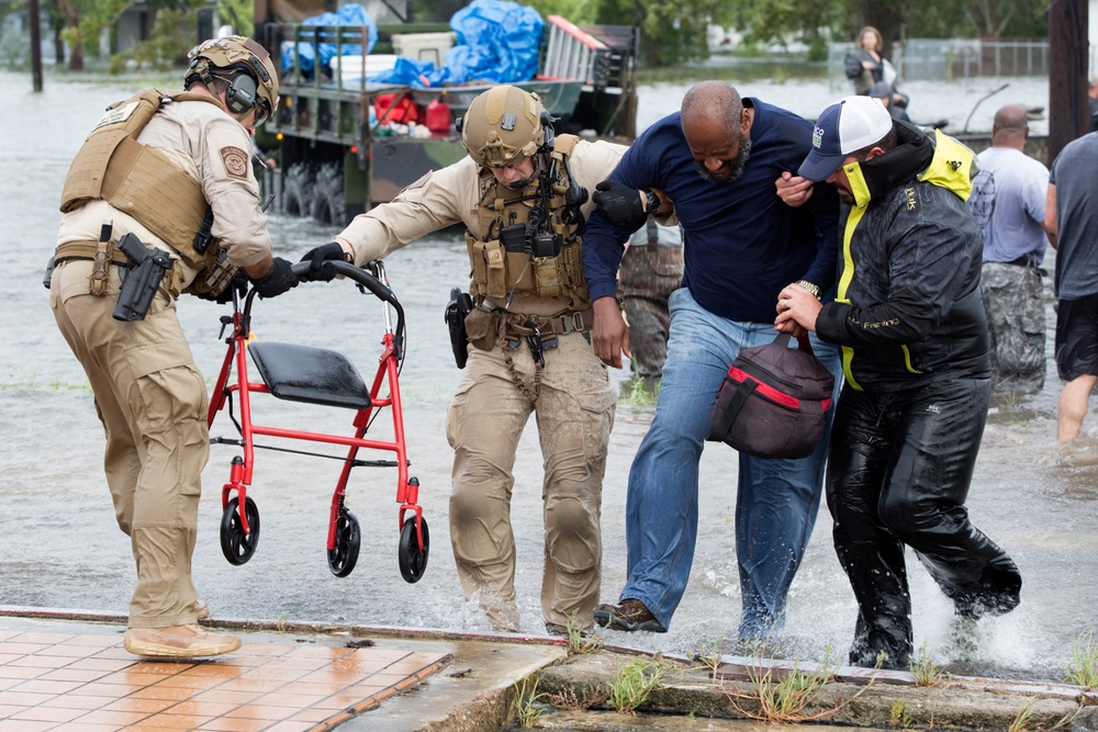 CBP AMO Provides Support to Communities Impacted by Hurricane Harvey