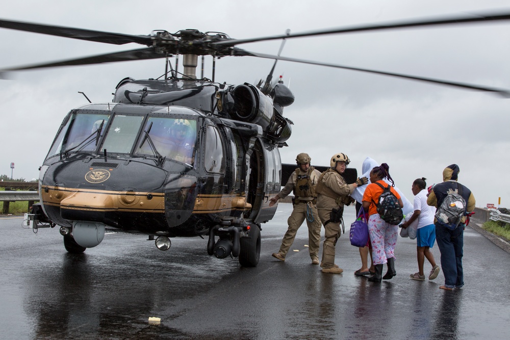 CBP AMO Provides Support to Communities Impacted by Hurricane Harvey