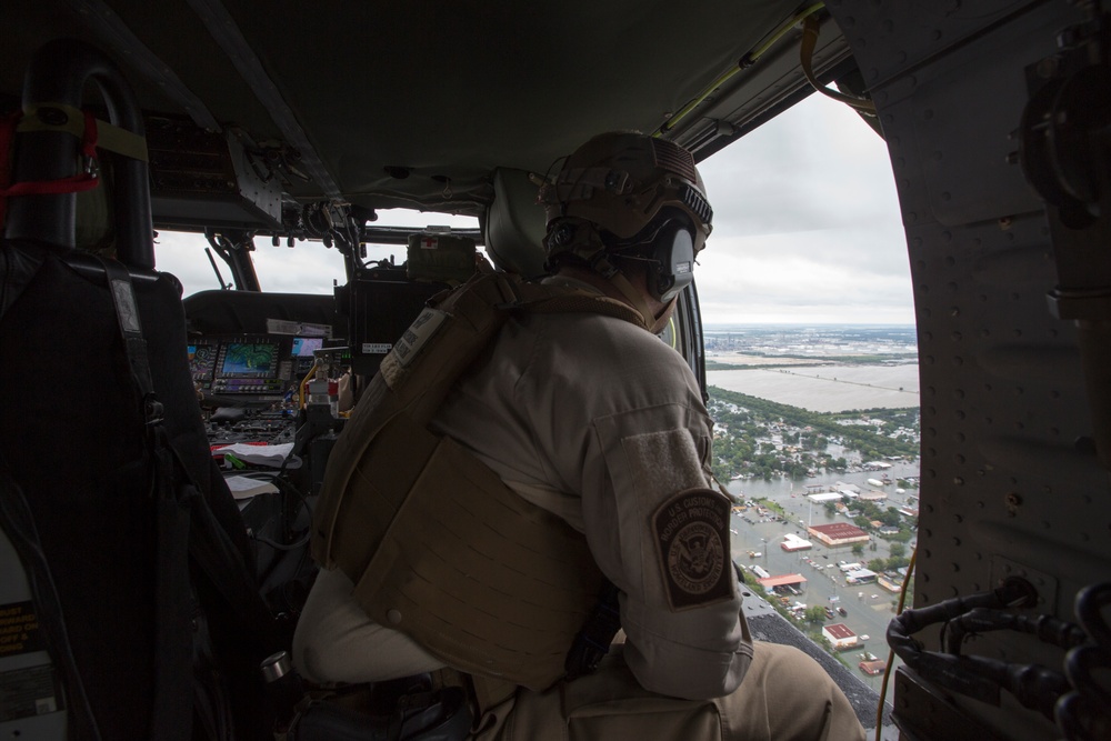 CBP AMO Provides Support to Communities Impacted by Hurricane Harvey