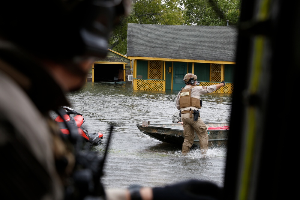 CBP AMO Provides Support to Communities Impacted by Hurricane Harvey