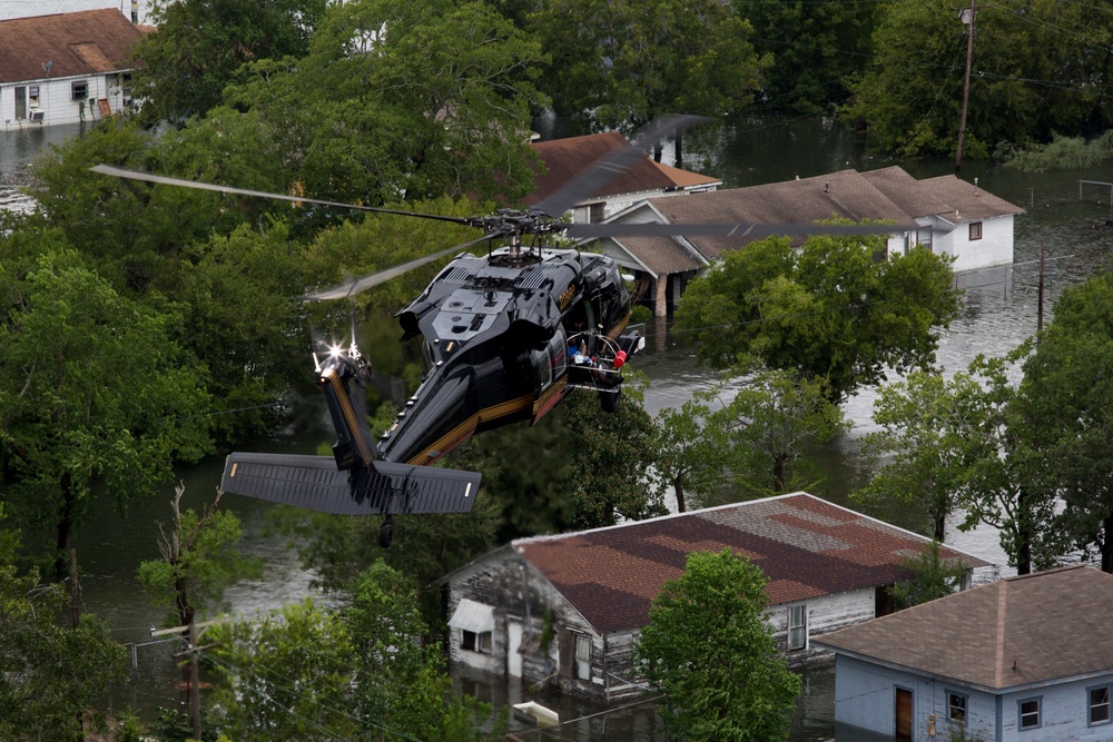 CBP AMO Provides Support to Communities Impacted by Hurricane Harvey