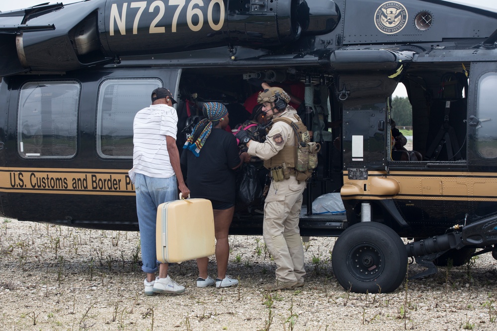 CBP AMO Provides Support to Communities Impacted by Hurricane Harvey