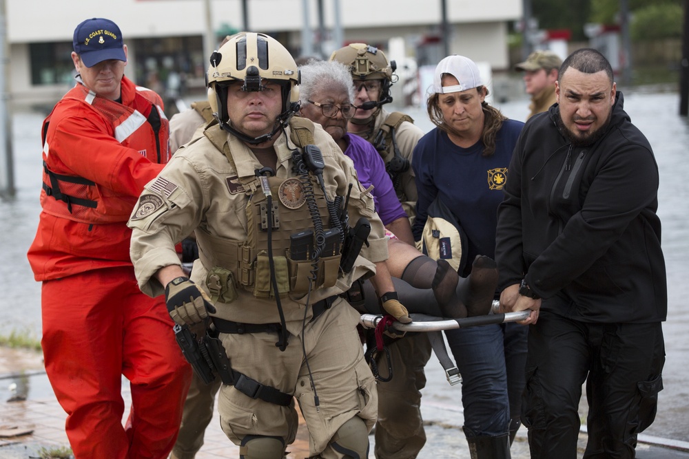 CBP AMO Provides Support to Communities Impacted by Hurricane Harvey