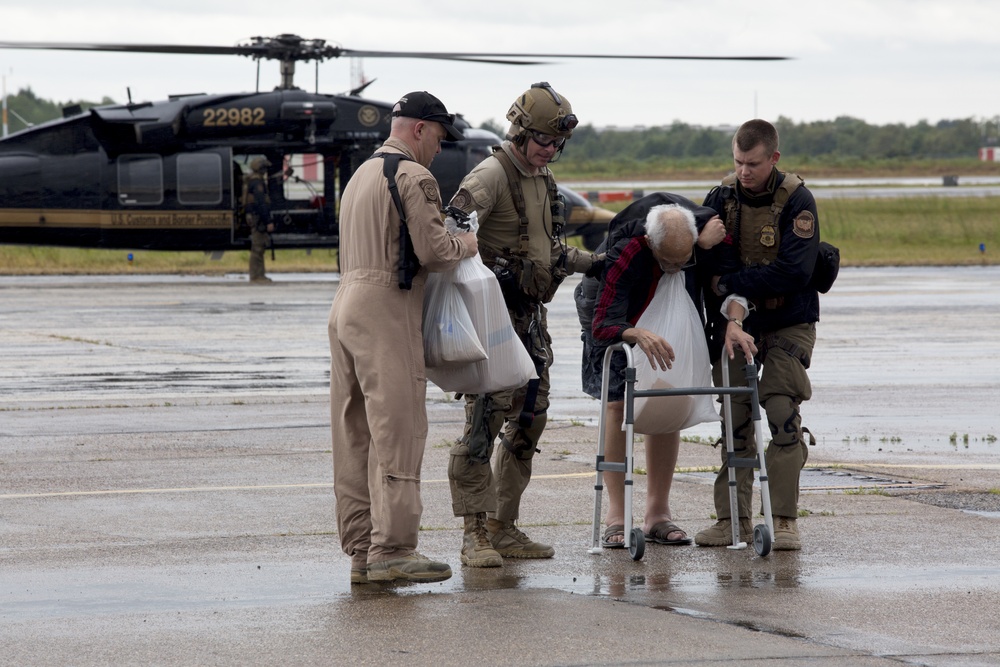 CBP AMO Provides Support to Communities Impacted by Hurricane Harvey