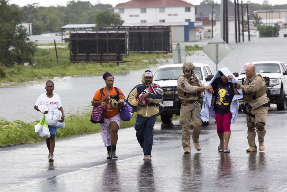 CBP AMO Provides Support to Communities Impacted by Hurricane Harvey