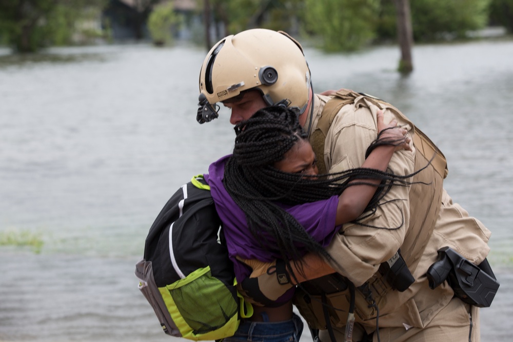 CBP AMO Provides Support to Communities Impacted by Hurricane Harvey