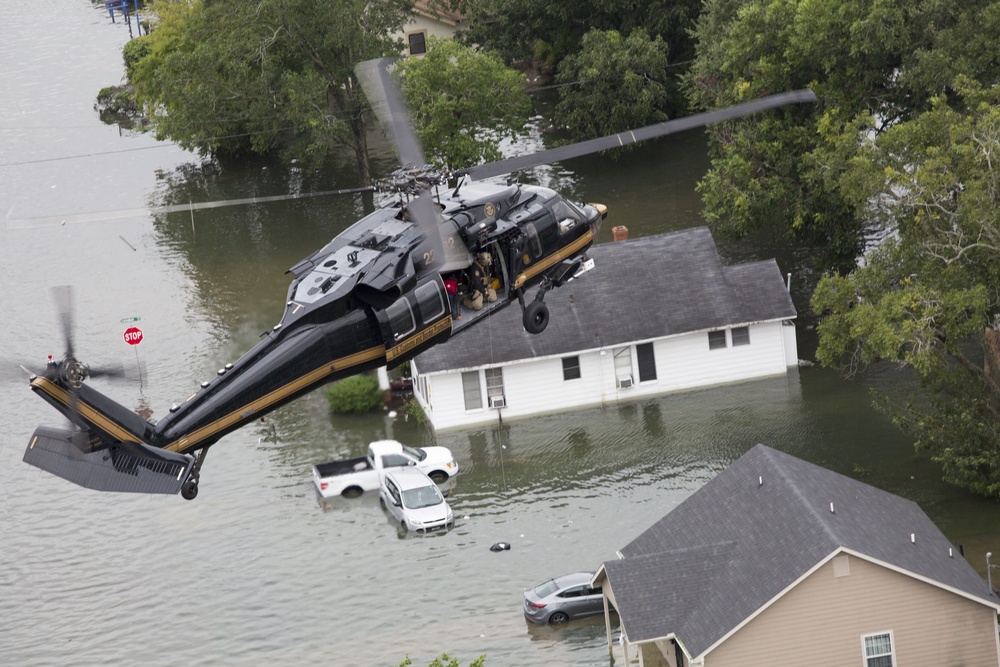 CBP AMO Provides Support to Communities Impacted by Hurricane Harvey