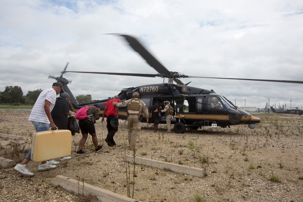 CBP AMO Provides Support to Communities Impacted by Hurricane Harvey