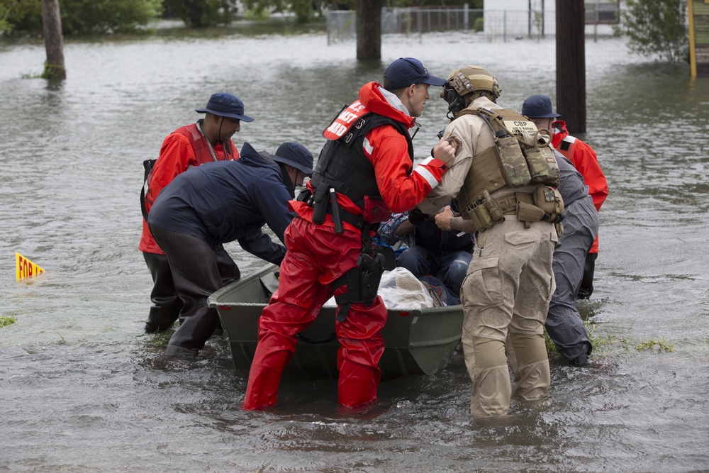 CBP AMO Provides Support to Communities Impacted by Hurricane Harvey