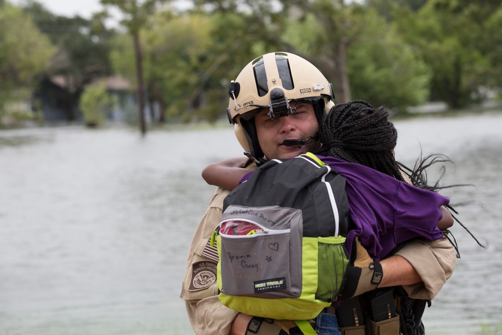 CBP AMO Provides Support to Communities Impacted by Hurricane Harvey