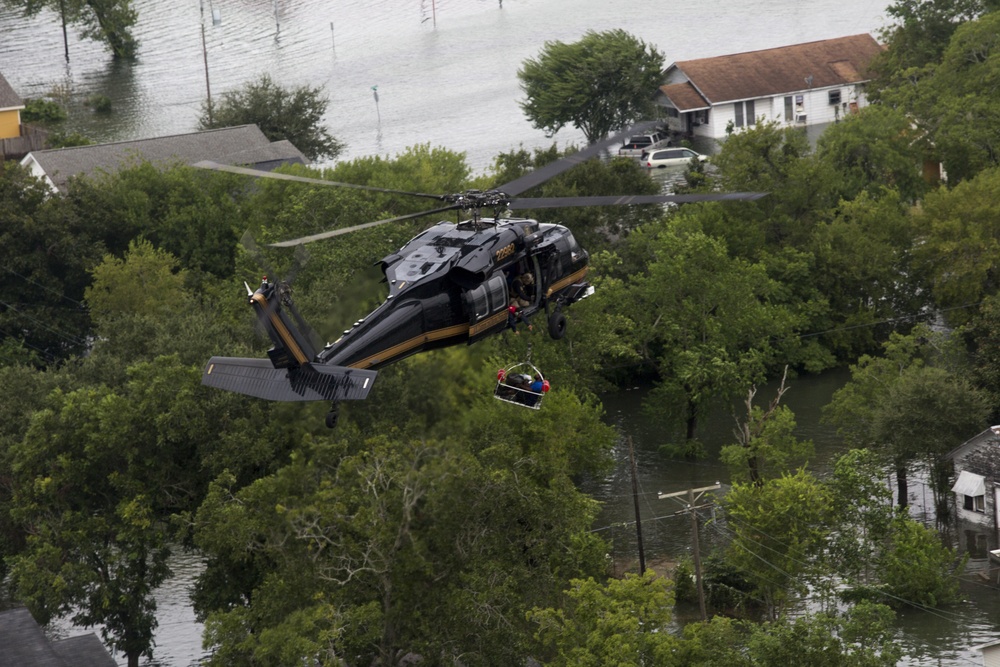 CBP AMO Provides Support to Communities Impacted by Hurricane Harvey