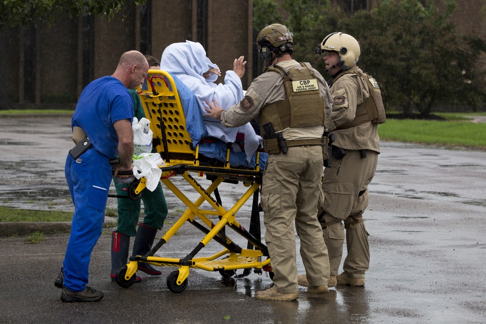 CBP AMO Provides Support to Communities Impacted by Hurricane Harvey