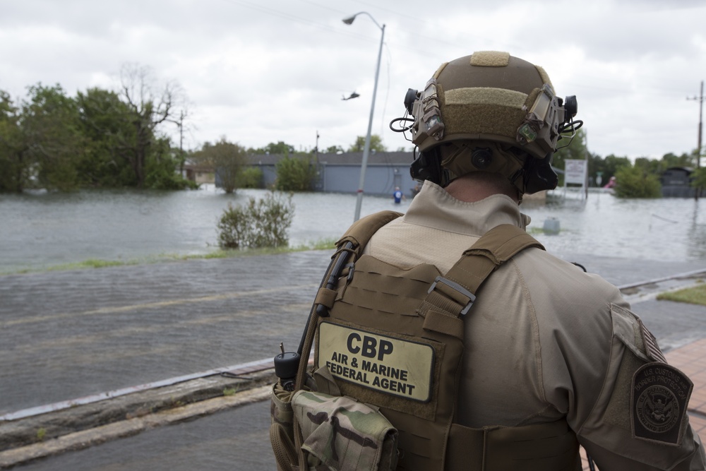 CBP AMO Provides Support to Communities Impacted by Hurricane Harvey