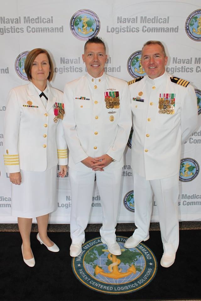 Richardson Assumes Command of Naval Medical Logistics Command