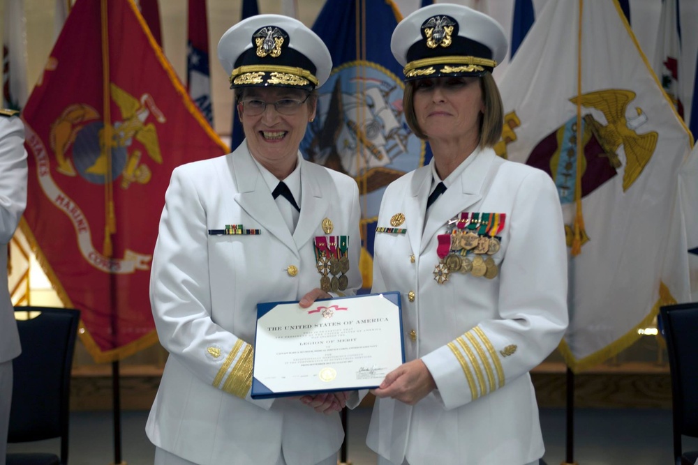 Richardson Assumes Command of Naval Medical Logistics Command