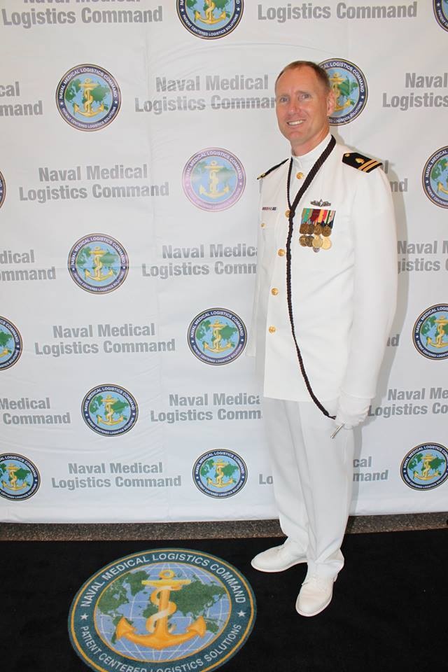 Richardson Assumes Command of Naval Medical Logistics Command