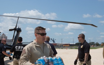 AMO and OFO Provide Humanitarian Aid in the Aftermath of Hurricane Harvey