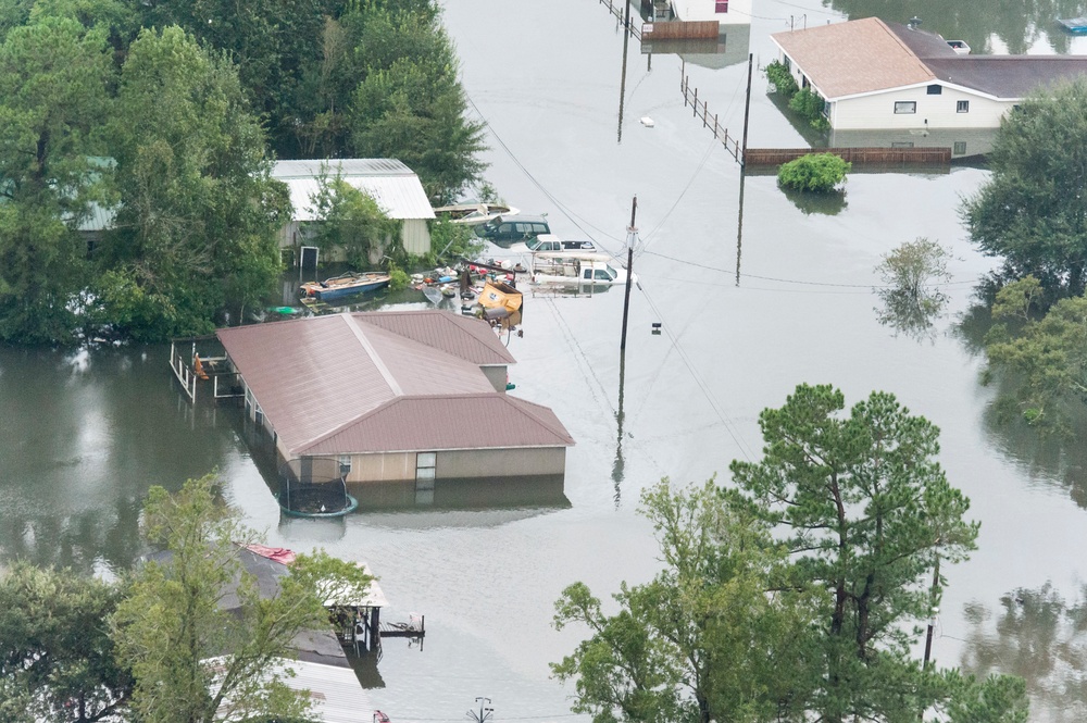 Hurricane Harvey flooding Port Arthur