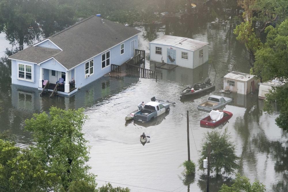 Hurricane Harvey flooding Port Arthur