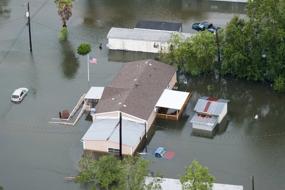 Hurricane Harvey flooding Port Arthur