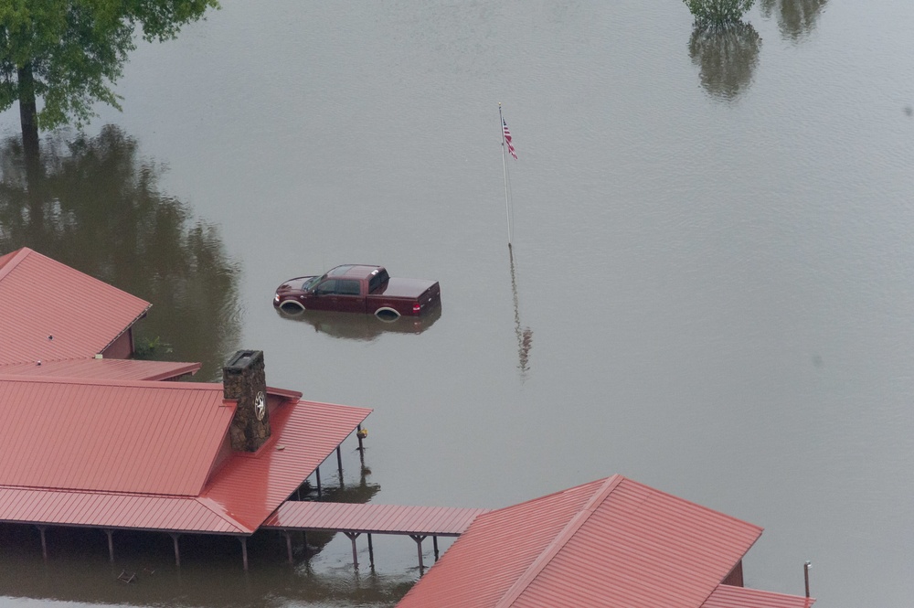 Hurricane Harvey flooding Port Arthur