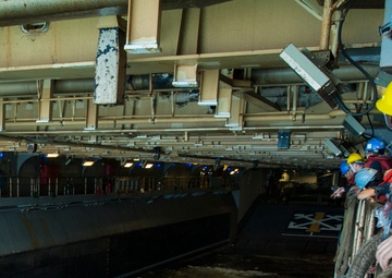 USS Wasp Departs Norfolk/ Well Deck Operations