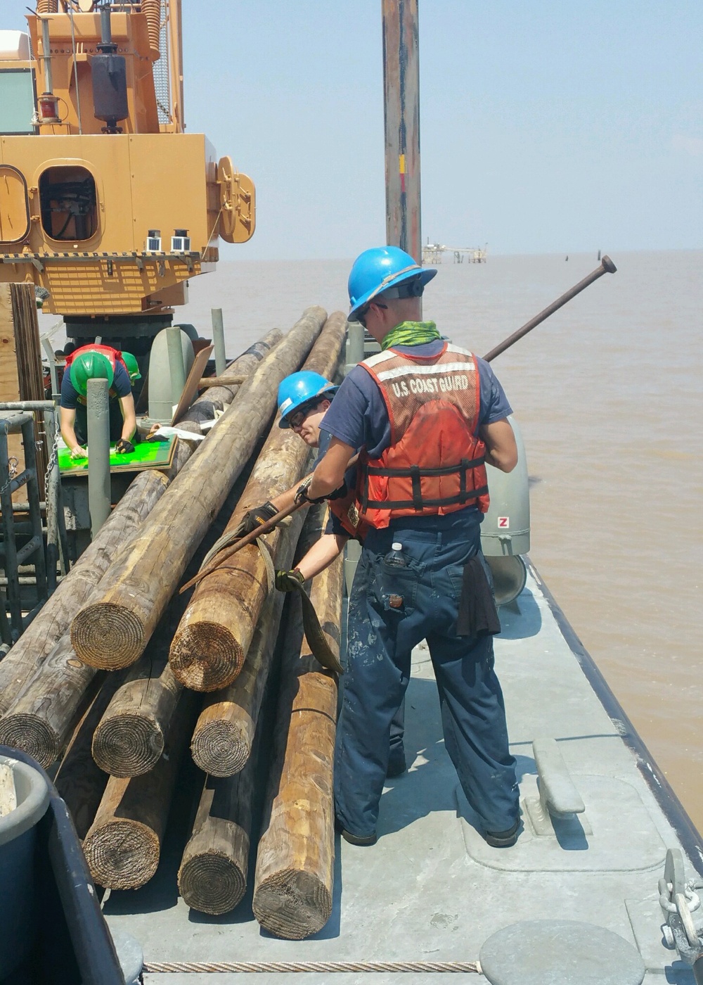 Aids to Navigation Teams work to restore Texas ports