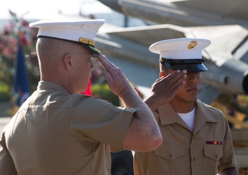 MACG-38 celebrates 50 years, rededicates battle colors