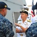 Commander, U.S. 3rd Fleet Visits USS Dewey